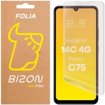 Folia matowa Bizon Glass Film Sun do Xiaomi Redmi 14C 4G / POCO C75, 1 sztuka