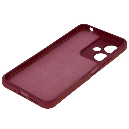 Pancerne etui Bizon Case Tur do Xiaomi Redmi 13C 5G, ciemnofioletowe