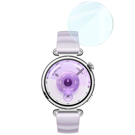 Szkło hartowane na ekran Bizon Glass Watch Clear do Huawei Watch GT6 41 mm