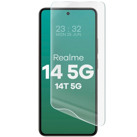 Folia hydrożelowa na ekran Bizon Glass Hydrogel Front do Realme 14 5G / 14T 5G, 1 sztuka