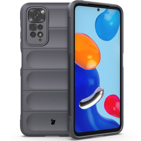 Pancerne etui Bizon Case Tur do Xiaomi Redmi Note 11 / 11S 4G, szare