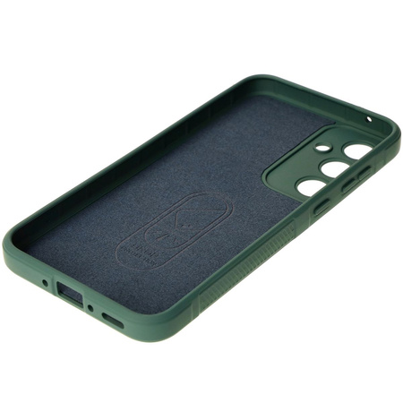 Pancerne etui Bizon Case Tur do Galaxy A35 5G, ciemnozielone