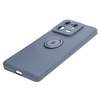 Etui Bizon Case Silicone Ring Sq do Xiaomi 13 Pro, szare