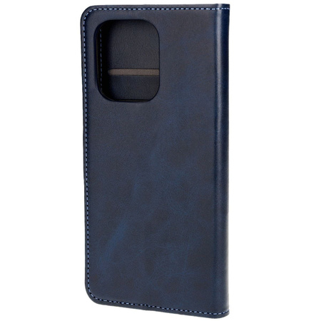 Etui z klapką Bizon Case Pocket do Xiaomi Redmi Note 13 4G, granatowe