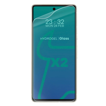 Folia hydrożelowa na ekran Bizon Glass Hydrogel Front Duo do Pixel 7, 2 sztuki