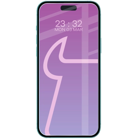 Elastyczne szkło hybrydowe Bizon Glass Mule do iPhone 16 Pro Max