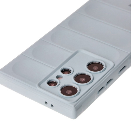 Pancerne etui Bizon Case Tur do Galaxy S24 Ultra, jasnoniebieskie