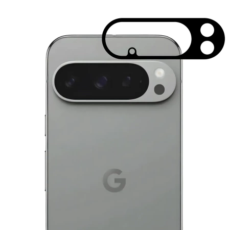 Etui + 2x szkło hartowane + szkiełko na obiektyw Bizon Case Clear Pack do Google Pixel 10 Pro
