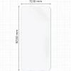 Folia hydrożelowa na ekran Bizon Glass Hydrogel Front do Galaxy S24 FE 5G / A36 5G / A56 5G, 2 sztuki