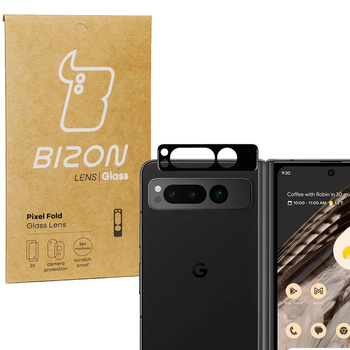 Szkło na aparat Bizon Glass Lens do Google Pixel Fold, 2 sztuki