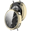 Etui z osłoną ekranu Bizon Case Watch Felipe do Xiaomi Watch S4 41 mm, złote