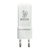Ładowarka sieciowa Bizon Charger VT-36B, 45 W, 2x USB-C PD, QC 4.0, GAN3, biała
