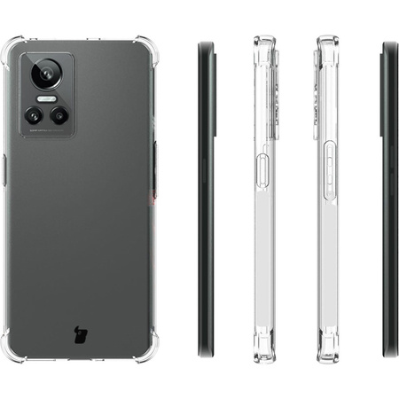 Etui + 2x szkło Bizon Case Clear Pack do Realme GT Neo 3, przezroczyste