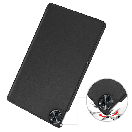 Etui z klapką Bizon Case Tab Croc do Realme Pad 2 11.5, czarne