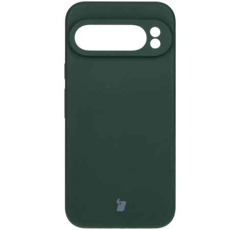 Silikonowe etui Bizon Soft Case do Google Pixel 9 Pro XL, ciemnozielone