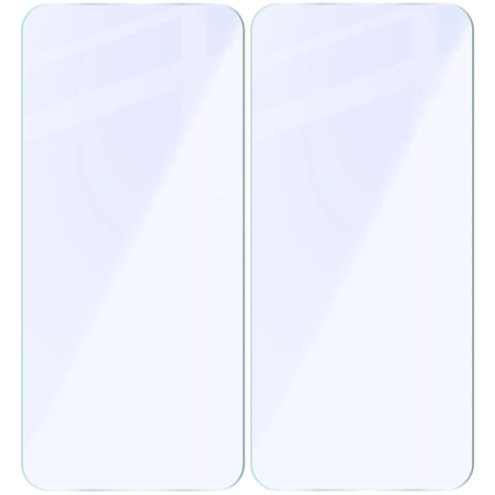Elastyczne szkło hybrydowe Bizon Glass Mule Duo do Xiaomi 15T, 2 sztuki