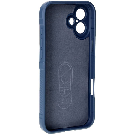 Pancerne etui Bizon Case Tur do iPhone 16 Plus, granatowe