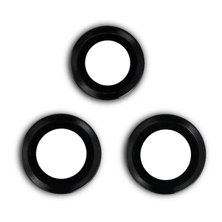 Szkło na aparat Bizon Glass Snap Lens do Nothing Phone (3), 1 zestaw, czarna ramka