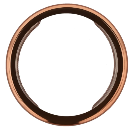 Etui z osłoną ekranu Bizon Case Watch Felipe do Huawei Watch GT6 41 mm, różowozłote