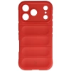 Pancerne etui Bizon Case Tur do iPhone 17 Pro, czerwone