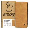 Etui z klapką Bizon Case Pocket Pro do iPhone 14 Plus, brązowe