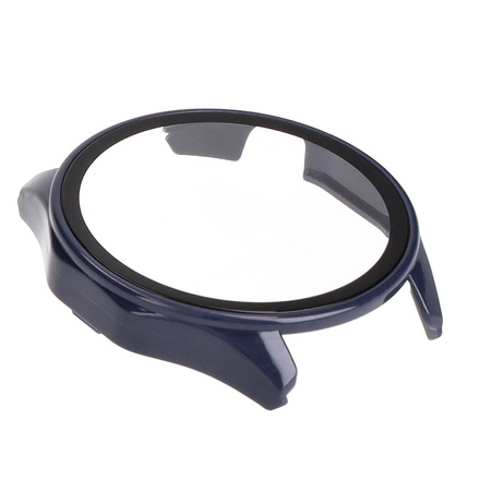 Etui Bizon Case+Glass Watch do Huawei Watch GT 4 46 mm, niebieskie