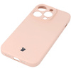 Etui Bizon Case Silicone do iPhone 14 Pro, jasnoróżowe