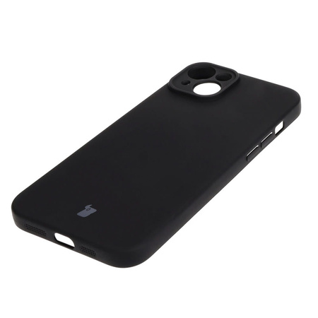 Etui Bizon Case Silicone do Apple iPhone 15 Plus, czarne