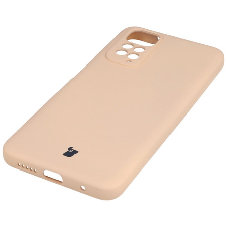 Etui Bizon Case Silicone do Xiaomi Redmi Note 11/11S, jasnoróżowe