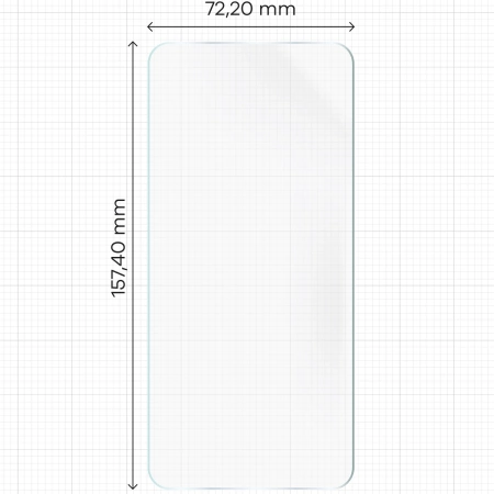 Folia hydrożelowa na ekran Bizon Glass Hydrogel Front Duo do Oppo Reno13 Pro, 2 sztuki