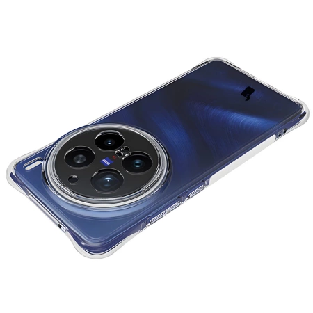 Elastyczne etui Bizon Case Salpa do Vivo X200 Pro, przezroczyste