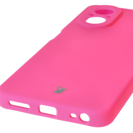 Silikonowe etui Bizon Soft Case do Realme C67 4G, neonowo-różowe