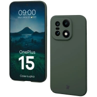 Etui Bizon Case Łupka do OnePlus 15, zielone
