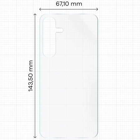 Folia hydrożelowa na tył Bizon Glass Hydrogel Back do Galaxy S24, 1 sztuka