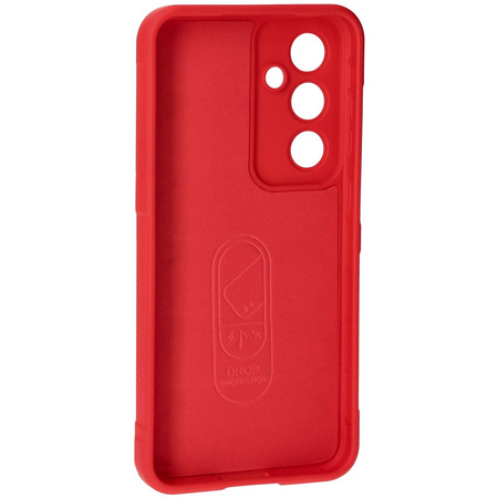 Pancerne etui Bizon Case Tur do Galaxy S24 FE, czerwone