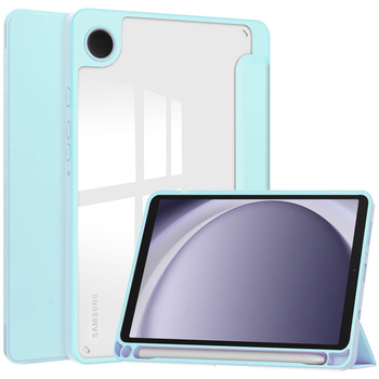 Etui Bizon Case Tab Clear Matt do Galaxy Tab A9, błękitne
