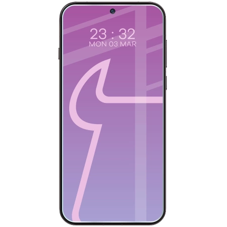 Elastyczne szkło hybrydowe Bizon Glass Mule Duo do Oppo Find X9 Pro, 2 sztuki