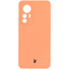 Etui Bizon Case Silicone do Xiaomi 12T, pomarańczowe