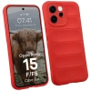 Pancerne etui Bizon Case Tur do Oppo Reno 15 F / FS, czerwone