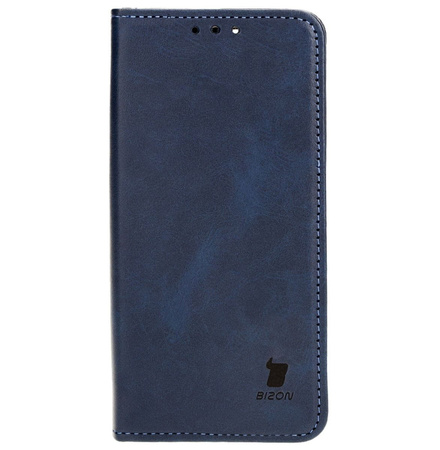 Etui z klapką Bizon Case Pocket Pro do iPhone 14 Pro, granatowe