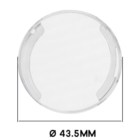 Etui z osłoną ekranu Bizon Case Watch Felipe do Xiaomi Watch S4 41 mm, przezroczyste