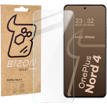 Elastyczne szkło hybrydowe Bizon Glass Mule do OnePlus Nord 4