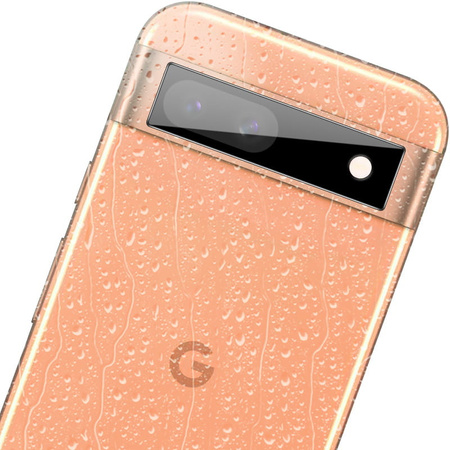 Szkło na aparat Bizon Glass Silk Lens do Pixel 8A, 2 sztuki