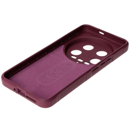 Pancerne etui Bizon Case Tur do Xiaomi 14 Ultra, ciemnofioletowe