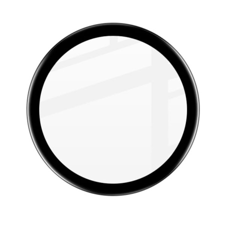 Szkło hybrydowe Bizon Glass Edge dla Galaxy Watch 5 / 6 44 mm, czarne