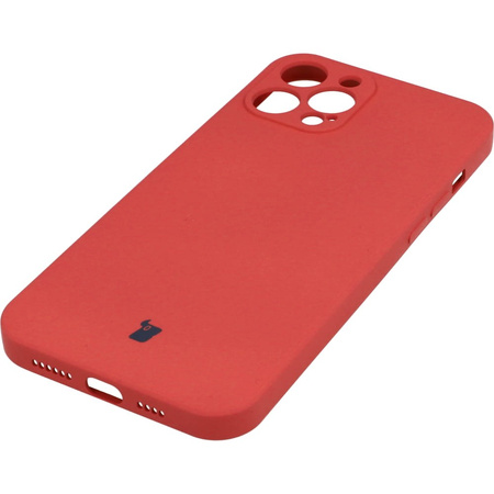 Etui Bizon Case Silicone do iPhone 12 Pro Max, ciemny róż