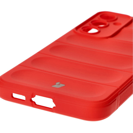 Pancerne etui Bizon Case Tur do Galaxy S23 FE, czerwone