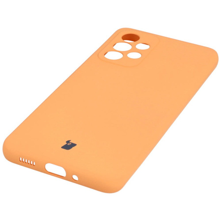Etui Bizon Case Silicone do Galaxy A33 5G, pomarańczowe
