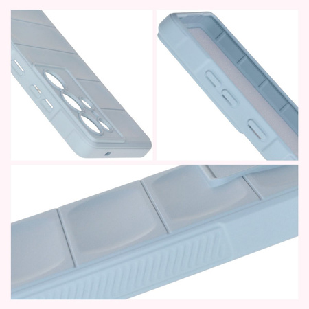 Pancerne etui Bizon Case Tur do Galaxy S25 Ultra, jasnoniebieskie