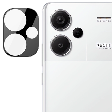 Szkło na aparat Bizon Glass Silk Lens do Xiaomi Redmi Note 13 Pro Plus 5G, 2 sztuki